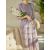 Women Elegant Mesh Long Sleeve Dress 2023 Spring Summer Thin Section Breathable V-neck Cardigan Midi Dress Women Casual Dress