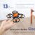 4DRC V8 Mini Drone 4K 1080P HD Wide Angle Camera WiFi FPVDrone Height Keep Foldable Quadcopter Toy Gift