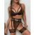 Women's Sexy Babydoll Erotic Costumes Lace Bra Underwear Set Erotic Exotic Underwear Ladies Pajamas Plus Size Porn Lingerie