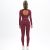 2-pcs Seamless Knitting Yoga Set High Elastic Backless Long Sleeve Woman Shirts Hip Lifting Legging Sports Running Fitness Suit