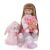 Fashion Real Cloth Body Baby Reborn Girl Doll 60 cm Lifelike Reborn Baby Dolls Toy Newborn Toddler Educational Gifts Dropship