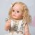 KEIUMI 55CM Full Silicone Body Doll Reborn Baby Waterproof Hand-detailed Painting Rooted Fiber Hair Princess Dolls For Girls