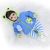 KEIUMI Hot Sale Reborn Baby Doll Soft Silicone Cloth Body Realistic Fashion Doll Newborn Toy With Giraffe Kids Birthday Gifts