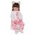 KEIUMI Hot Sale Reborn Bebe Doll Toy Cloth Body Stuffed Realistic Baby Doll With Giraffe Toddler Birthday Christmas Gifts