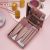 MAANGE 5PCS Brushes Set With Mirror Foundation Blusher Eye Shaow Makeup Brushes Basic Travial Brushes Kit Beauty Make Up Tools