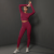 VEQKING 2pcs Yoga Sets Women Seamless Long Sleeve Sports Sets High Waist Hip Lifting Legging Running Gym Fitness  Suit