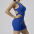 VEQKING Sleeveless Yoga Jumpsuits Women Summer Casual Backless Bodycon Sport Short Rompers Workout Ribbed Playsuit