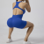 VEQKING Sleeveless Yoga Jumpsuits Women Summer Casual Backless Bodycon Sport Short Rompers Workout Ribbed Playsuit