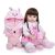 Wholesale KEIUMI bebe Reborn silicone Full Body 48 CM Realistic Princess Doll Baby Toys For Girl Children's Day Birthday Gifts