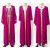 Dubai Luxury Handcrafted Diamond Dress Two Pieces Abaya Sets Islamic Clothing Women Abaya Kaftan Muslim Party Gown EID Vestidos