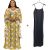 Elegant Lace Dresses For Women Summer Wedding Party Kaftan Gown African Dashiki Fashion Bat Sleeve Long Robe 2PCS Sets