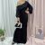 Middle East Abaya Set Women Muslim Islamic Satin Long Dress and Wrap Skirts Arab Robe Dubai Party Gown Ramadan Clothing