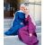 Ramadan Eid Fashion Soft Satin Dress Dubai Abaya Women Summer Long Flare Sleeve Hijab Dresses Muslim Islam Turkey Clothes Bronze