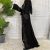 Ramadan Muslim Islamic Women Sequins Abaya Black Kimono Dress Arab Long Robe Dubai Gown Tunic Cardigan Dress S-2XL