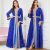 Two Pieces Dress Women Elegant Abaya Sets Middle East Dubai Muslim Party Abaya Kaftan Ramdan Vestidos African Fashion Dresses