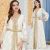 Two Pieces Dress Women Elegant Abaya Sets Middle East Dubai Muslim Party Abaya Kaftan Ramdan Vestidos African Fashion Dresses