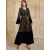 Warm Velvet Dress for Women Ramadan Vestidos Muslim Dubai Party Abaya Islamic Kaftan Modest Long Maxi Robe  S-3XL
