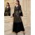 Warm Velvet Dress for Women Ramadan Vestidos Muslim Dubai Party Abaya Islamic Kaftan Modest Long Maxi Robe  S-3XL
