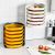 3/6 Layer Plastic Side Dish Rack Storage Tray Multi-Layer Drainable Hot Pot Barbecue Tray Wall-Mounted Household Kitchen Tools