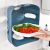 3/6 Layer Plastic Side Dish Rack Storage Tray Multi-Layer Drainable Hot Pot Barbecue Tray Wall-Mounted Household Kitchen Tools