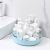 360 Degree Rotating Cabinet Organizer Tray Non-Slip Spice Round Rack Plate Kitchen Bathroom Cosmetic Turntable Storage Box