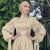Vintage Puff Sleeve Evening Party Satin Dress Women Muslim Islamic Clothes Arab Abaya Kaftan Dubai Gown Female Long Dresses