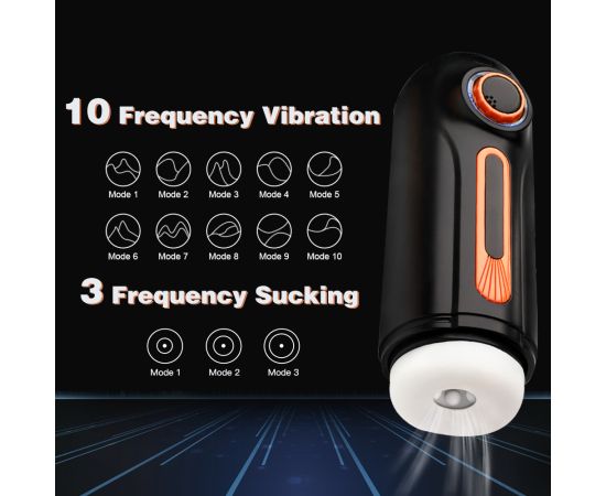 4 in1 Automatic Telescopic Male Masturbator Thrusting Machine Vibration Blowjob Pussy Moaning Masturbation Cup Adult Men Sex Toy