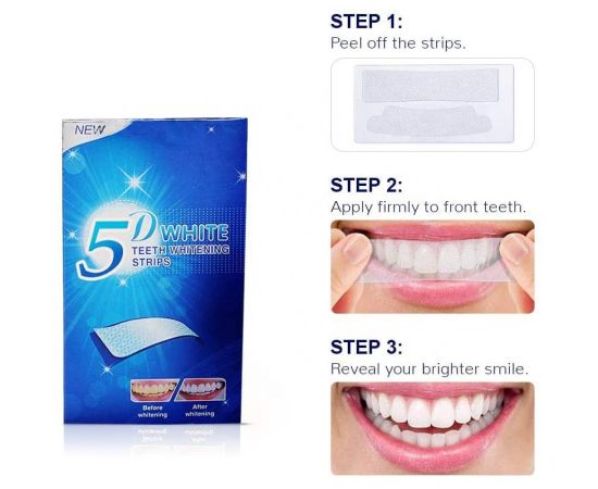 5D White Tooth Paste White Cleaning Teeth Yellow Smoke Stain Tea Stain Quick-Acting Bright White Dazzling 5D Tooth Cleaning Gadg
