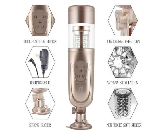 Automatic Powerful Sucking Male Masturbator Cup Heating Vibration Orgasm Adult Sex Toys Real Blowjob Sex Machine for men