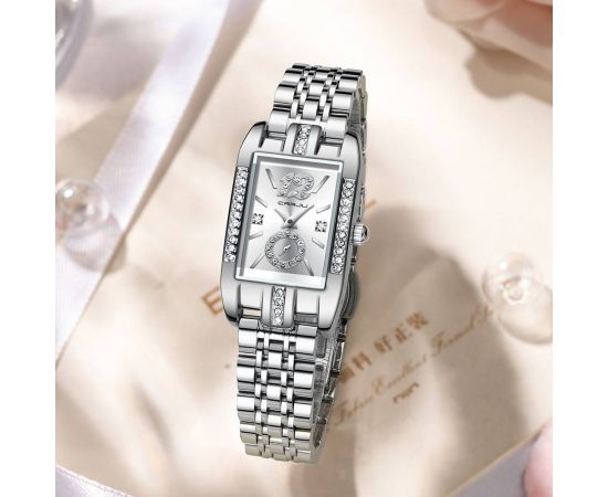 CRRJU Women Watches Luxury Rhinestone Fashion Elegant Wristwatch Quartz Watch For Girl Ladies Clock Relogio Feminino