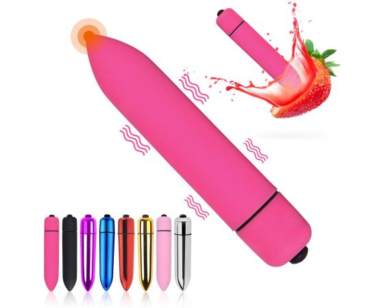 Mini Bullet Vibrator 10 Speed Waterproof Dildo Vibrator Sex Toys for Women Powerful Vibrating Egg Clitoris Stimulator Adult Toy
