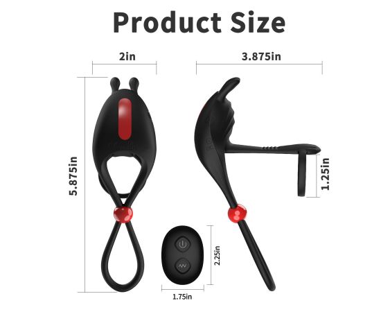 Vibrating Cock Ring Sex Toy Adult Goods For Men Ejaculation Delay Penis Extender Enlargement Penis Erotic Products For Couples