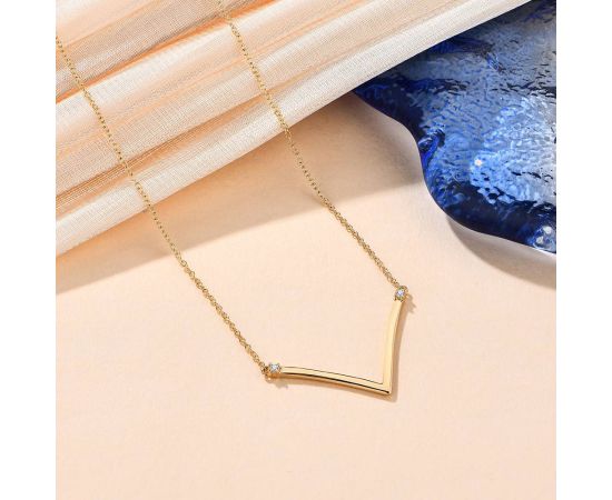 CHARMING New in 10k 14k 18k Pure Gold Pendants Necklace For Women Moissanite Pass Diamond Test Au750 Pendant For Wedding Gift