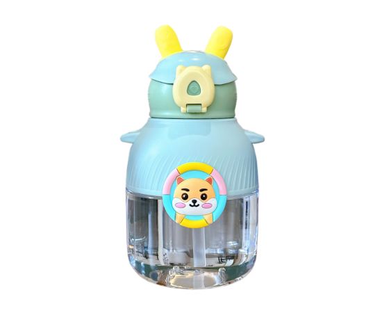 Children's Water Bottle Cute Cute Girl Straw Cup High Beauty Cartoon Water Cup Kawaii Straw Water Bottle Student Cup 2023 New