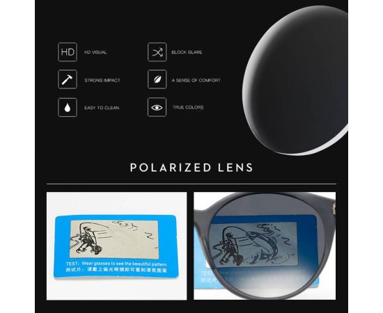 FUQIAN Fashion Round Men Polarized Sunglasses Women Vintage Plastic Sun Glasses For Male Anti Glare Driving Shades Eyewear UV400