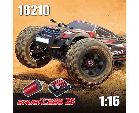 MJX 16207 70KM/H Brushless RC Car 4WD Electric High Speed Off-Road Remote Control Drift Monster Truck for Kids VS WLtoys 144010