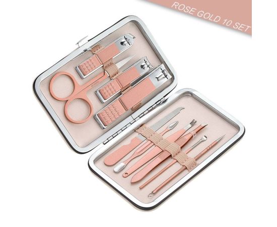 Newest Color 18 Tools Stainless Steel Manicure set Professional nail clipper Kit of Pedicure Paronychia Nippers Trimmer Cutters