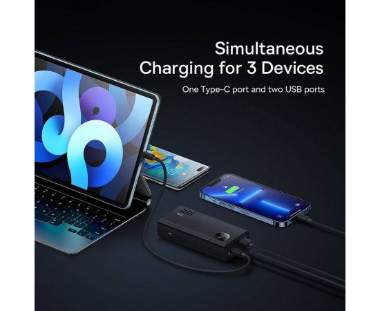Baseus 30W Mini Power Bank 10000mAh PD Fast Charging Powerbank Portable Battery Charger For iPhone 14 13 Pro Max iPad Pro