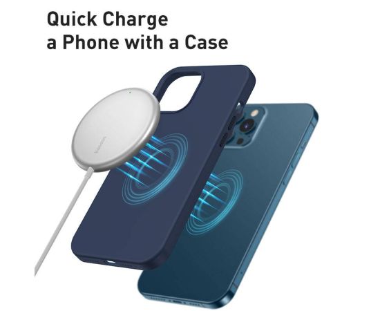 Baseus Magnetic Wireless Charger For iPhone 14 13 12 Series Phone Charger Magnet Induction Charger For iPhone Wireless Charging