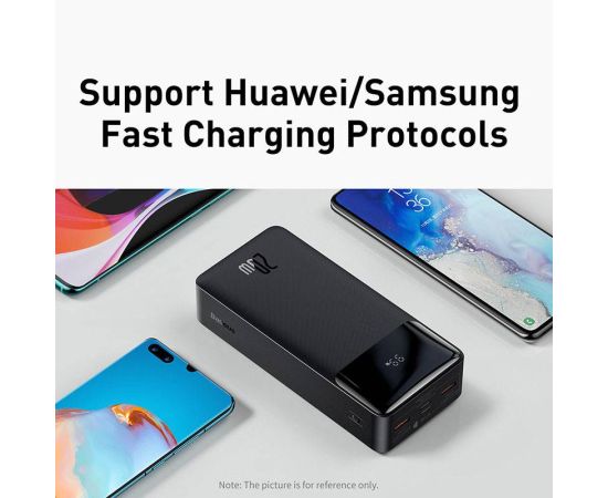 Baseus Power Bank 30000mAh with 20W PD Fast Charging Powerbank Portable External Battery Charger For iPhone 12 Pro Xiaomi Huawei