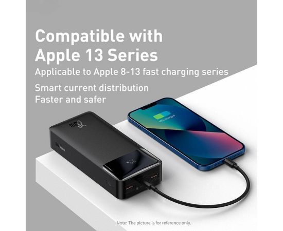 Baseus Power Bank 30000mAh with 20W PD Fast Charging Powerbank Portable External Battery Charger For iPhone 12 Pro Xiaomi Huawei