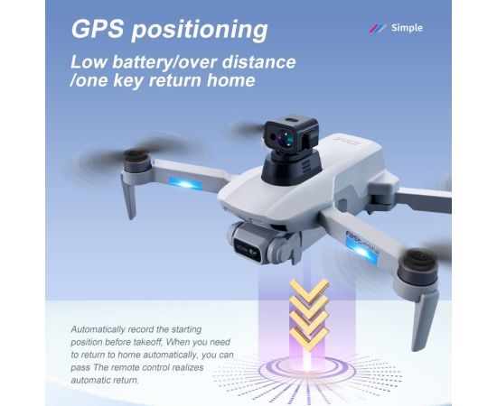 4DRC Drone 6K Professional HD Camera GPS 5G WiFi FPV Drones Obstacle Avoidance Brushless Motor Quadcopter RC Helicopter Dron Toy