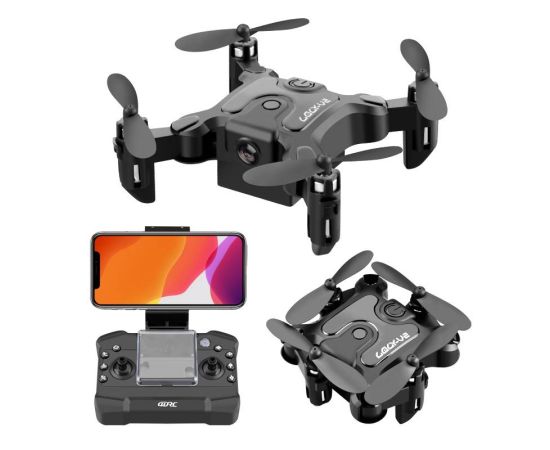 4DRC V2 Mini Drone HD Camera WiFi Fpv Air Pressure Altitude Hold Black And Gray Foldable Quadcopter RC Drone Toy