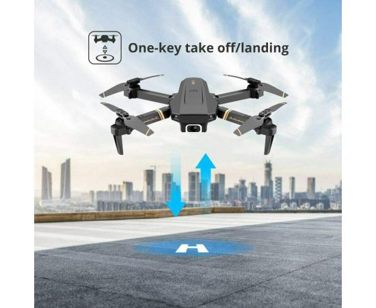 4DRC V4 RC Drone 4K 1080P HD Wide Angle Camera WiFi Fpv Dual Camera Foldable Quadcopter Real Time Transmission Dron Gift Toys