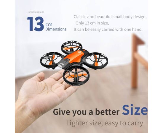 4DRC V8 Mini Drone 4K 1080P HD Wide Angle Camera WiFi FPVDrone Height Keep Foldable Quadcopter Toy Gift