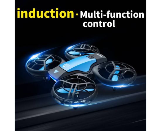 4DRC V8 Mini Drone 4K 1080P HD Wide Angle Camera WiFi FPVDrone Height Keep Foldable Quadcopter Toy Gift