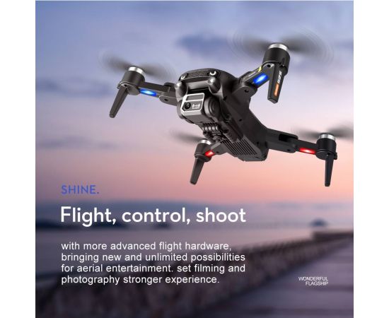 New S2S Mini Drone 4k Profesional 8K HD Camera Obstacle Avoidance Aerial Photography Brushless Foldable Quadcopter Flying 25Min