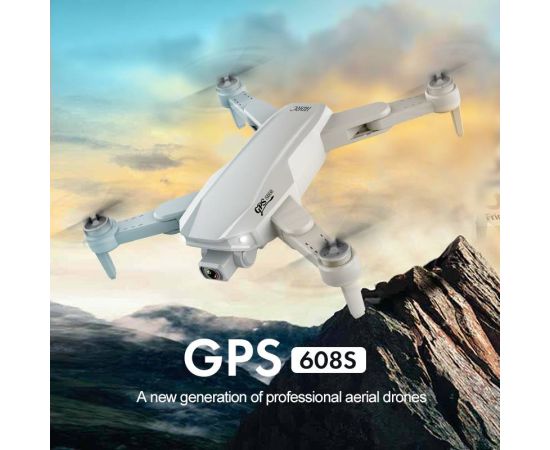 New S608 Pro GPS Drone 4k Profesional 6K HD Dual Camera Aerial Photography Brushless Foldable Quadcopter RC Distance 3KM