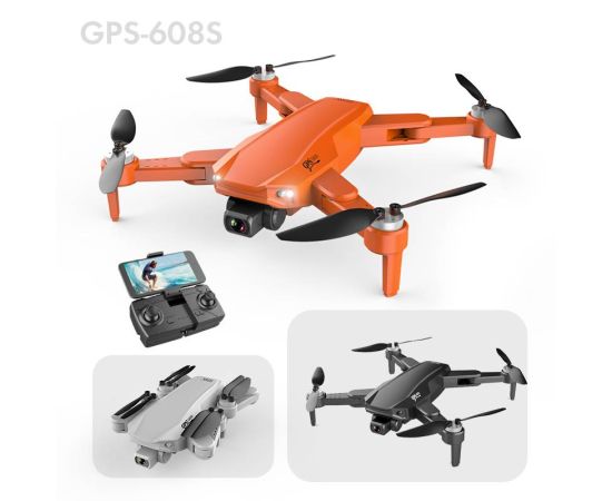 New S608 Pro GPS Drone 4k Profesional 6K HD Dual Camera Aerial Photography Brushless Foldable Quadcopter RC Distance 3KM