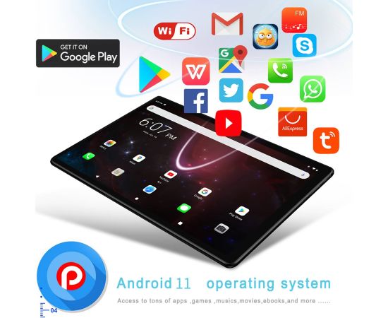 2023 New Global Version  Tablets Android 11Pro Tablet 4G 5G11.6 inch  8800mAh Network  16GB RAM 1TB ROM MTK6797 Wifi 10 Core